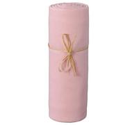 Drap housse jersey bio 70x140 cm - Rose Bonbon