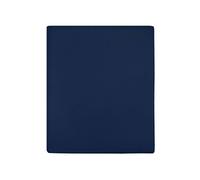 vidaXL Drap-housse Jersey 140x200 cm Coton Bleu marine