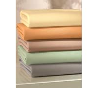 Drap-housse jersey fin maco à repassage superflu - Estella - abricot ABRICOT 1