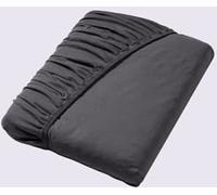 Drap-housse jersey fin maco à repassage superflu - Estella - anthracite ANTHRACITE 1