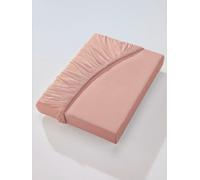 Drap-housse jersey fin maco à repassage superflu - Estella - rose ROSE 2