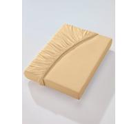 Drap-housse jersey fin maco à repassage superflu - Estella - vanille VANILLE 2