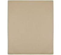 Drap-housse Literie Couvre-lit Couverture de Lit Housse de Matelas Chambre à Coucher Maison Intérieur Jersey Taupe 90x200 cm Coton