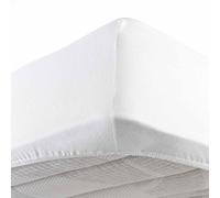 Douceur d'Intérieur Drap Housse Jersey 100% Coton 160 x 200 cm Blanche