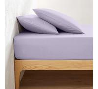 Drap housse King Size 160 x 200 x 25 - 30 cm, 100 % coton moelleux, pour matelas hauts, (Lille)