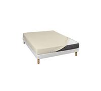 Drap housse lin jersey coton Lycra Tencel 160x210