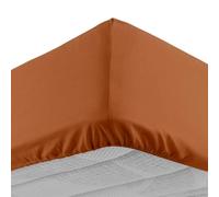 Drap Housse Lina 140x190cm Caramel