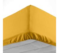 Douceur d'Intérieur – Drap housse Lina Curry 140 x 190 cm 100% coton