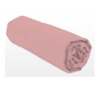 Drap-housse - LOVELY HOME - LH71624 - 160x200+35 cm - Rose