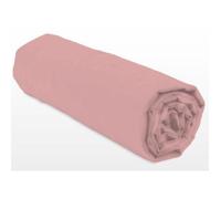 Drap-housse - LOVELY HOME - LH71628 - 140x190+30 cm - Rose