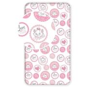 DRAP HOUSSE MARIE CAT ARISTOCHAT 200X90+25CM