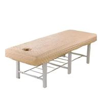 Drap-housse matelassé épais for salon de beauté, couvre-lit doux for la peau, for table de massage, spa, couvre-lit avec trou for respirer(02,70x190cm)