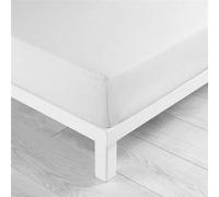 Douceur d'Intérieur Drap-housse Microfibre Oscar 160 x 200 cm Blanc
