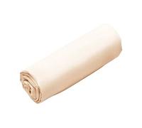 Drap housse percale de coton 80 fils/cm² - 140 x 190 cm - Bonnet 30 cm - Beige - BELLIMI