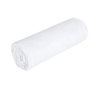 Drap housse percale de coton 80 fils/cm² - 160 x 200 cm - Bonnet 30 cm - Blanc - CHARMY de PALACIO