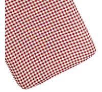 Kadolis - Drap Housse Berceau - Motif Vichy - Percale de Coton Bio - Doux et Confortable - Certifié Oeko-TEX et GOTS