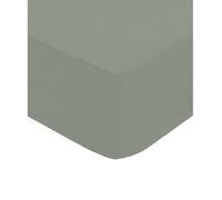 Créateur d'intérieur - Drap Housse 1 Personne Percale 90x190cm Vert Tilleul
