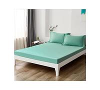 Drap-Housse Petit Double 1 Drap-Housse Poche Profonde Uniquement Couleur Unie 100% Coton Drap Housse Matelas Ultra Doux Et Respirant Profondeur De 5 à 15cm