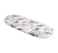 Drap Housse pour Bébé Medi Partners Excellent pour berceau, poussette, 100% coton, protège matelas bébé 86x40 cm, Fleurs Roses