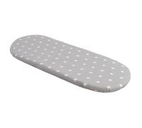 Drap Housse pour Bébé Medi Partners Excellent pour berceau, poussette, 100% coton, protège matelas bébé 86x40 cm, étoiles grises