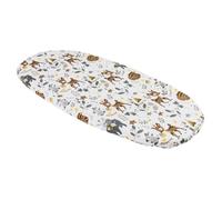 Drap Housse pour Bébé Medi Partners Excellent pour berceau, poussette, 100% coton, protège matelas bébé 86x40 cm, Cerfes
