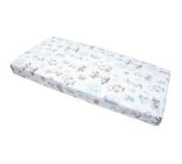 Drap Housse pour Bébé Medi Partners Excellent pour un lit bébé enfant 100% coton protège matelas 60x120 cm Cerf et Hérisson