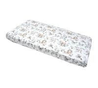 Medi Partners Drap Housse 60x120 lit Bebe Matelas Enfant Bébé - 100% Coton Fitted Draps Lit pour Baby Bed Cover Sheets Matela literie Mattress Couette (Cerf et Écureuil)