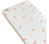 Drap-housse pour couffin en coton doux et respirant, protection des manches de matelas de berceau, drap de lit doux, articles de literie pour bébé