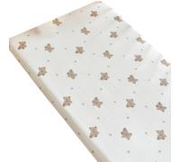 Drap-housse pour couffin en coton doux et respirant, protection des manches de matelas de berceau, drap de lit doux, articles de literie pour bébé