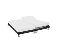 Drap Housse pour lit articulé 2x80x200 Blanc 100% Coton Biologique Terre de