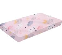 Drap-housse pour lit d'enfant 140 x 70 cm en jersey de coton | Hypoallergénique | Jupe entièrement élastique respirante et facile d'entretien | Draps de lit junior