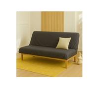 Drap housse pour matelas clic-clac gris foncé 130x190 cm -