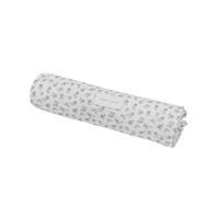 Drap-housse pour nacelle + Fleurs en mousseline Little Bloom grises