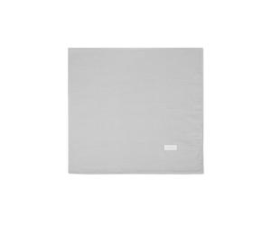Drap-housse pour nacelle + lange Little Bloom en mousseline gris Vichy