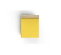 Drap-Housse Premium Ranforce Double XL, Jaune foncé, 140 x 200 + 30 cm, 100% Coton 117 g/m², Doux, Durable, Parfait pour Une Chambre Confortable