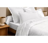 Drap housse Prestige en satin de coton : 200 x 200 cm / Bleu Velours