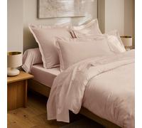Drap Housse "Prestige" - Satin De Coton - Rose Blush