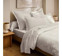 Drap Housse "Prestige" - Satin De Coton - Sable