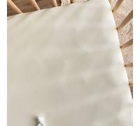 Drap Housse Pur Coton Bio Pour Lit Bébé Ecru 60X120