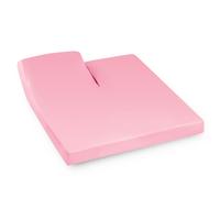 Drap housse relaxation uni 2x70x200 cm 100% coton ALTO Macaron TR Tête relevable uniquement