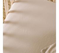 Drap housse satin de coton bio Lin (70 x 140 cm)