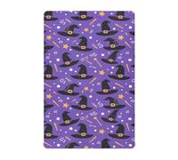 Drap-housse standard pour lit de bébé pour garçons et filles, 99,1 x 68,6 cm, motif chapeau magique