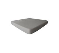 Drap housse taupe 90x200 cm tencel -