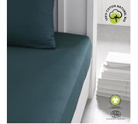 Drap housse - TODAY - 180 x 200 cm + 30 cm - Coton - Organic Paon