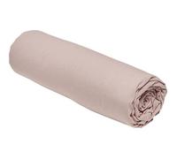 Today Drap-housse Essential 140 x 190 cm 2 personnes 100% coton uni Rose des Sables
