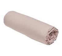 Drap housse TODAY Essential - 90 x 190 cm - 1 personne - 100% Coton uni - Rose des sables Rose G
