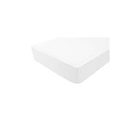 Drap housse tout en 1 Uni - Jersey - ImpermÃ able - Blanc - 60 x 120 cm