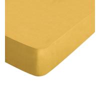 Drap housse uni 60x120 cm coton ALTO jaune bourdon