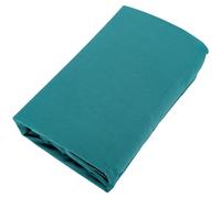 Drap housse uni 80x200 cm bonnet 35 cm percale de coton MANOIR vert Canard
