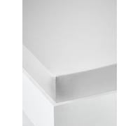 Drap-housse uni enfant gris 90X190